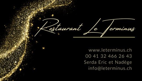 Gold Black Classy Personal Business Card - 1